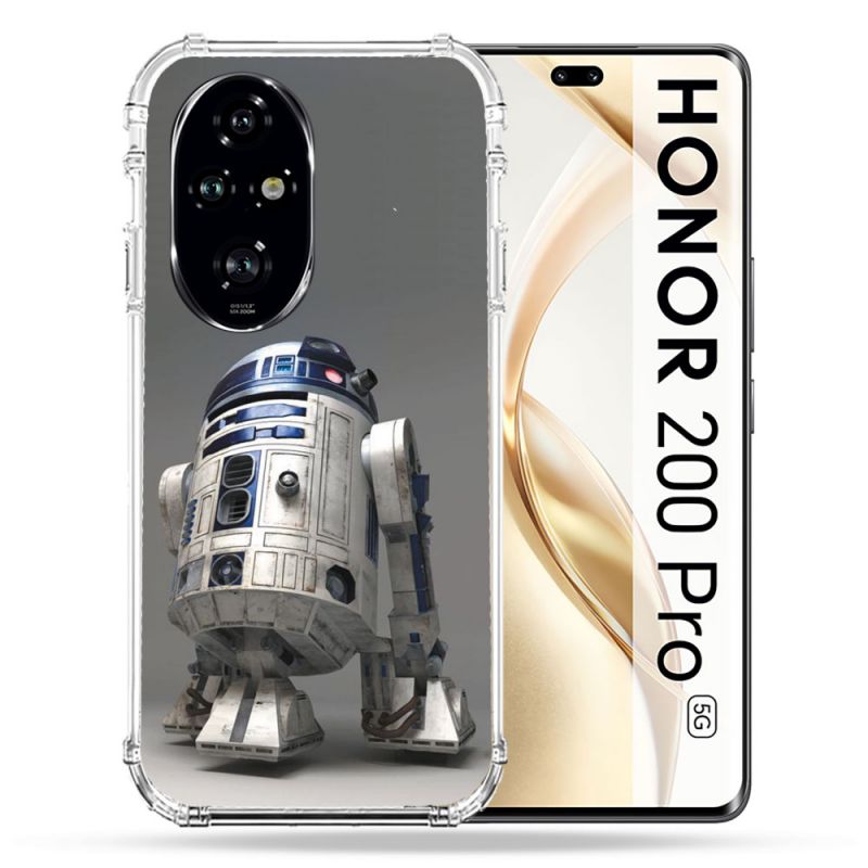 Coque Renforcée Pour Honor 200 Pro 5G Star Wars - R2D2