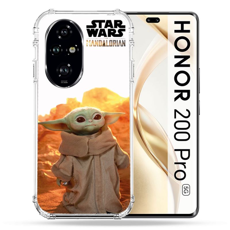 Coque Renforcée Pour Honor 200 Pro 5G Star Wars - Yoda bebe soleil
