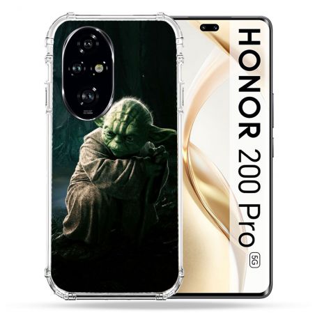 Coque Renforcée Pour Honor 200 Pro 5G Star Wars - Yoda sombre