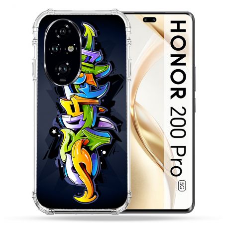 Coque Renforcée Pour Honor 200 Pro 5G Street Art Graffiti