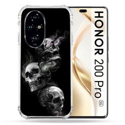 Coque Renforcée Pour Honor 200 Pro 5G Tete de Mort Triple