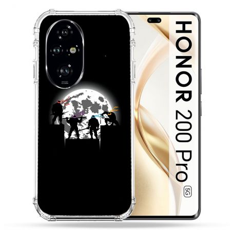 Coque Renforcée Pour Honor 200 Pro 5G Tortue Ninja Ombre