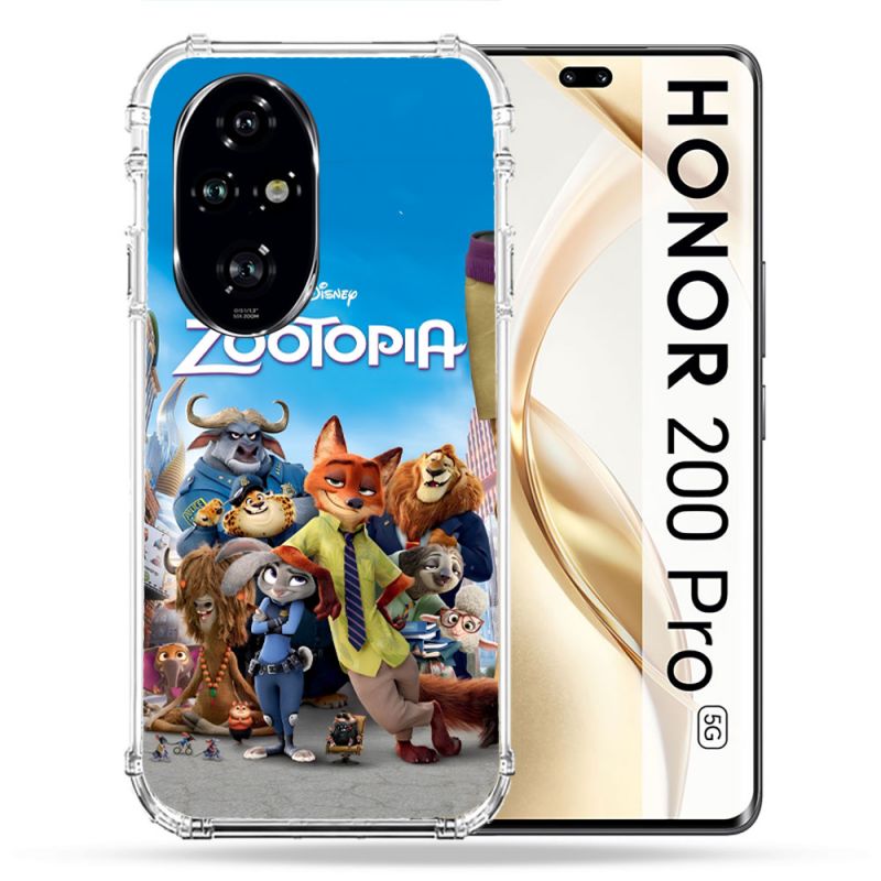 Coque Renforcée Pour Honor 200 Pro 5G Zootopia