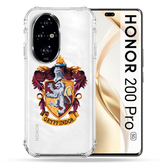 Coque Transparente Pour Honor 200 Pro 5G Harry Potter Griffindor