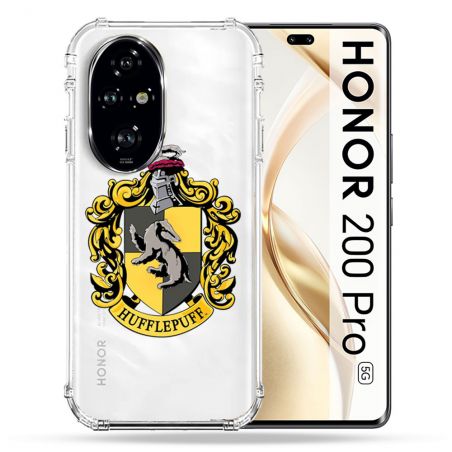 Coque Transparente Pour Honor 200 Pro 5G Harry Potter Hufflepuff