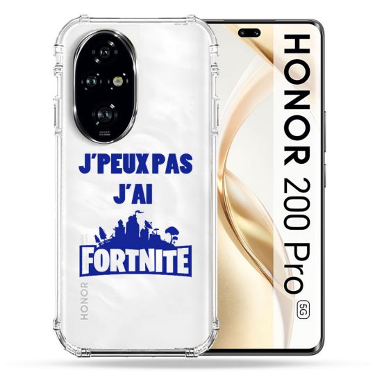 Coque Transparente Pour Honor 200 Pro 5G Jpeux pas jai Fortnite