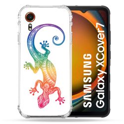 Coque Renforcée Pour Samsung Galaxy Xcover 7 Animal Salamandre Color