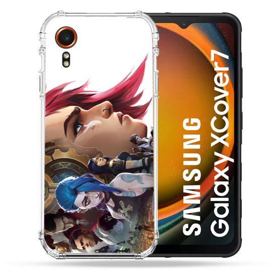 Coque Renforcée Pour Samsung Galaxy Xcover 7 Arcane Jynx Sœur