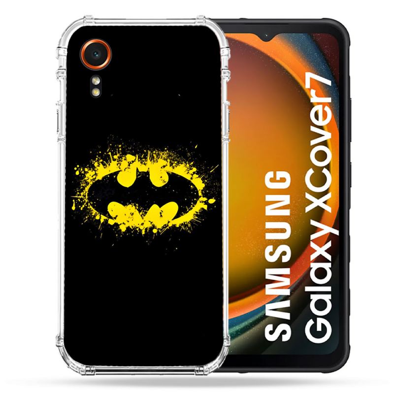 Coque Renforcée Pour Samsung Galaxy Xcover 7 Batman Logo