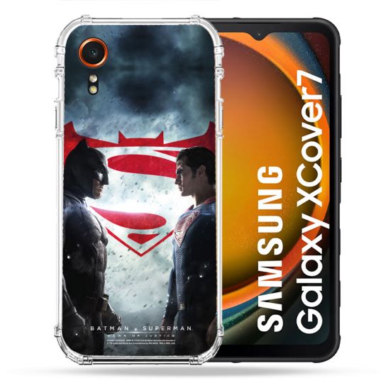 Coque Renforcée Pour Samsung Galaxy Xcover 7 Batman VS Superman