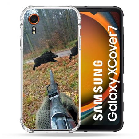 Coque Renforcée Pour Samsung Galaxy Xcover 7 Chasse Vision Tir