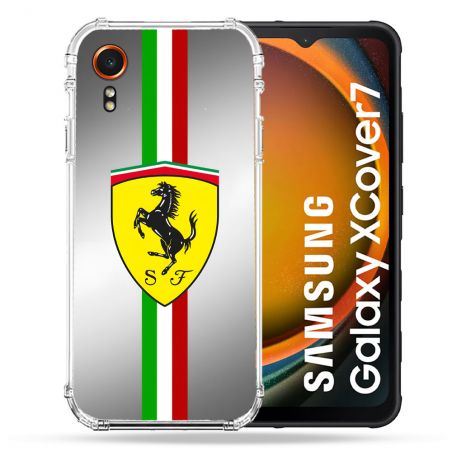 Coque Renforcée Pour Samsung Galaxy Xcover 7 Ferrari Ligne