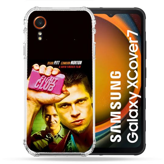 Coque Renforcée Pour Samsung Galaxy Xcover 7 Fight Club Affiche