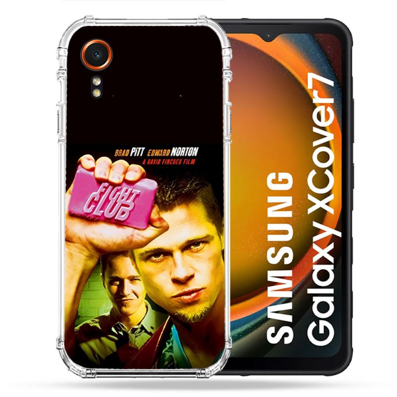 Coque Renforcée Pour Samsung Galaxy Xcover 7 Fight Club Affiche