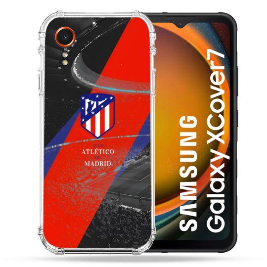 Coque Renforcée Pour Samsung Galaxy Xcover 7 Foot Athletico Madrid