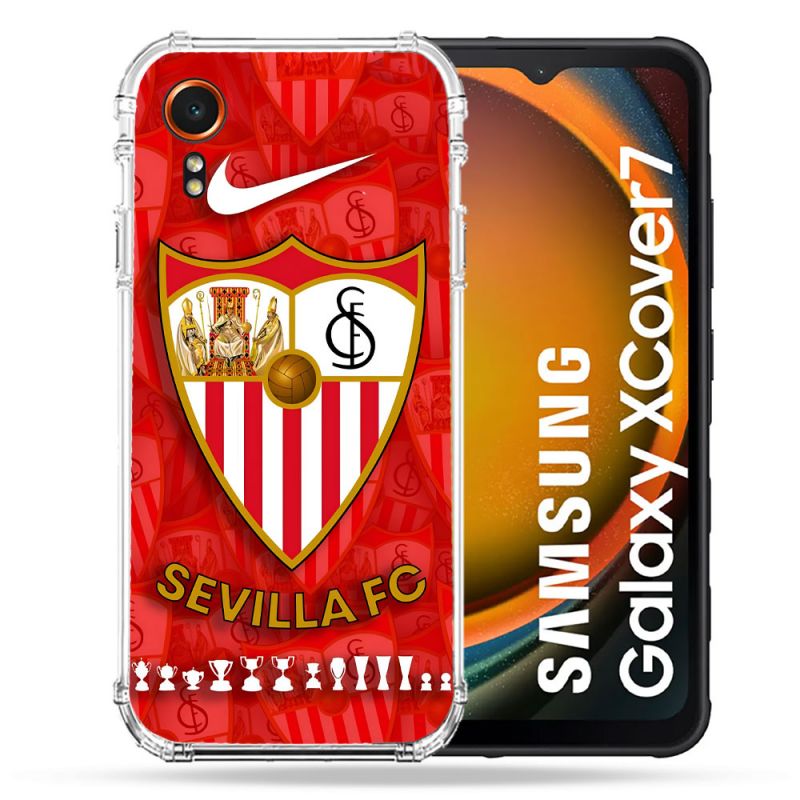 Coque Renforcée Pour Samsung Galaxy Xcover 7 Foot FC Sevilla