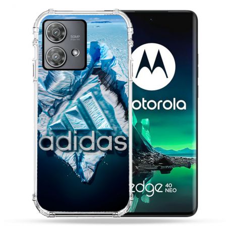 Coque Renforcée Pour Motorola Edge 40 Neo Adidas Iceberg
