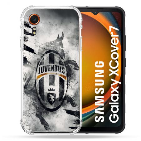 Coque Renforcée Pour Samsung Galaxy Xcover 7 Foot Juventus Turin