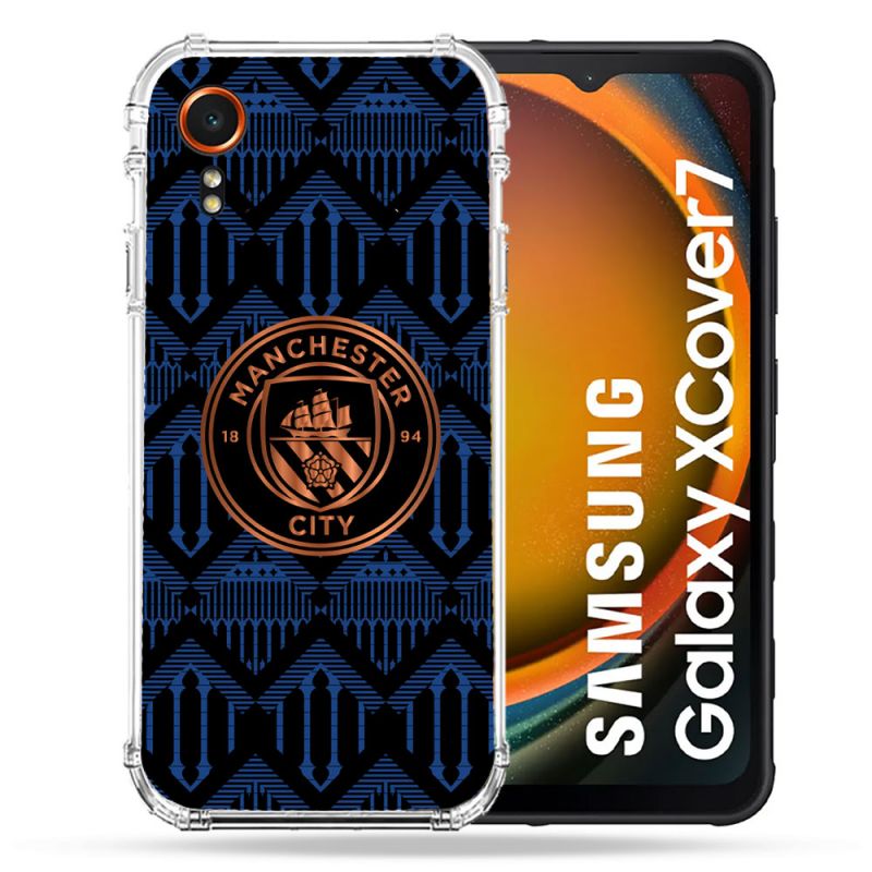 Coque Renforcée Pour Samsung Galaxy Xcover 7 Foot Manchester City