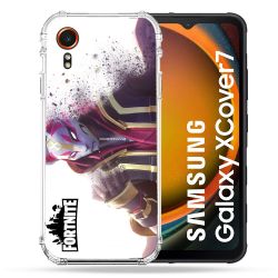 Coque Renforcée Pour Samsung Galaxy Xcover 7 Fortnite Blanc