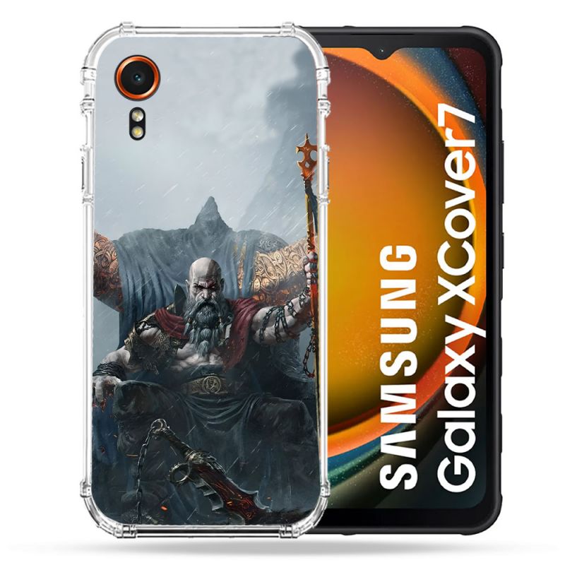 Coque Renforcée Pour Samsung Galaxy Xcover 7 God Of War