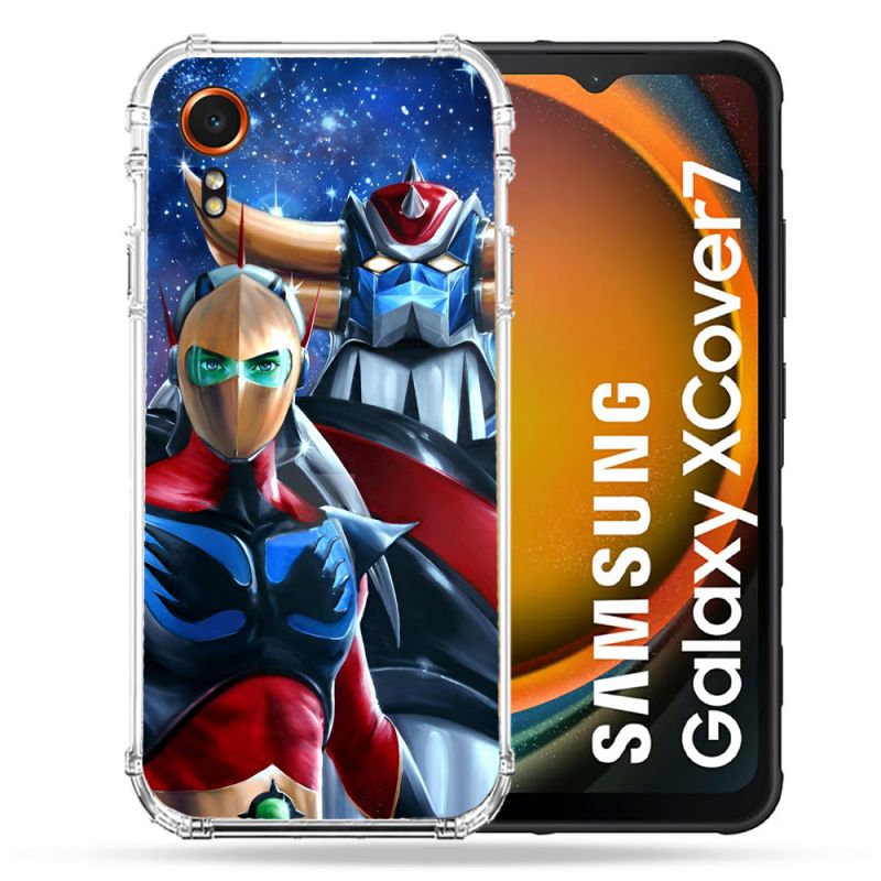 Coque Renforcée Pour Samsung Galaxy Xcover 7 Goldorak