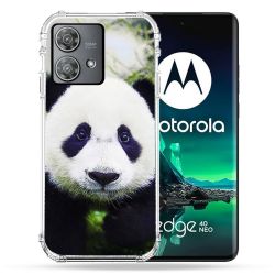 Coque Renforcée Pour Motorola Edge 40 Neo Animal Panda Color
