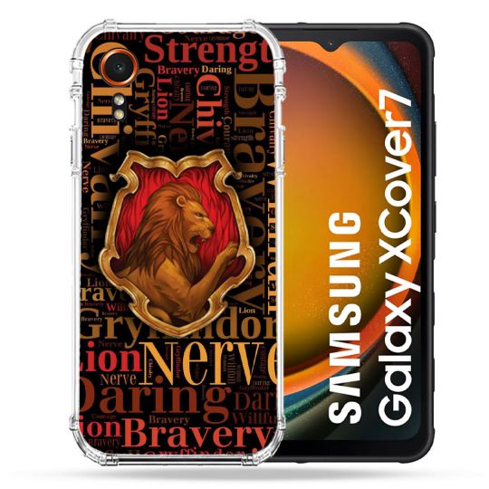 Coque Renforcée Pour Samsung Galaxy Xcover 7 Harry Potter Griffondor