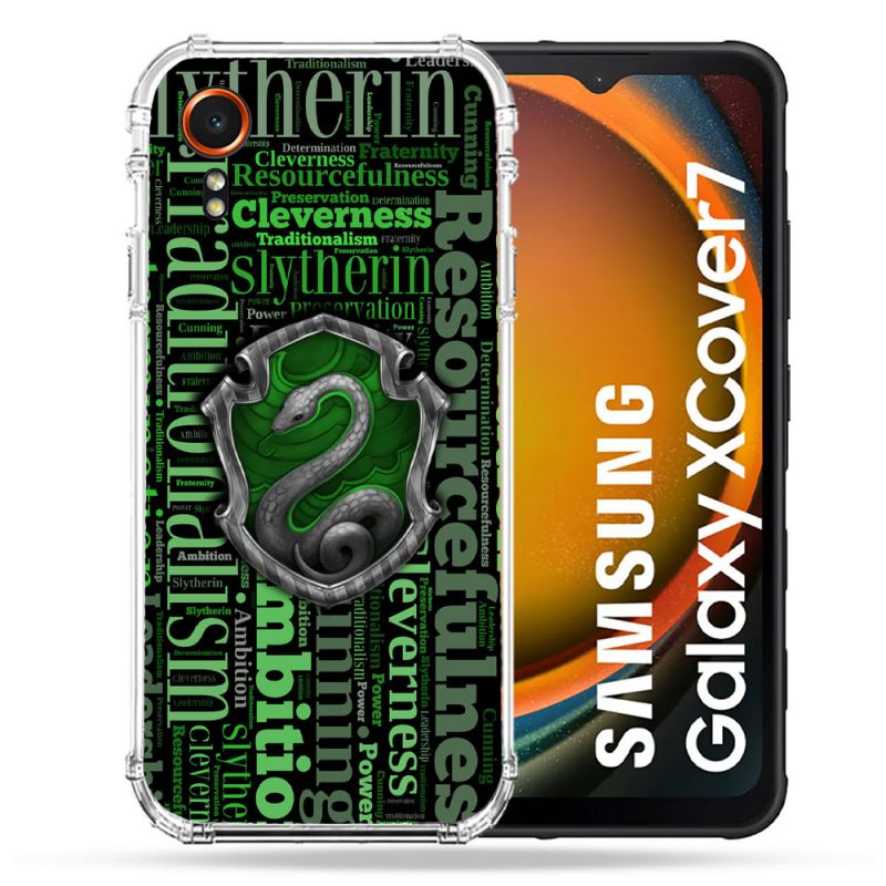 Coque Renforcée Pour Samsung Galaxy Xcover 7 Harry Potter Serpentar