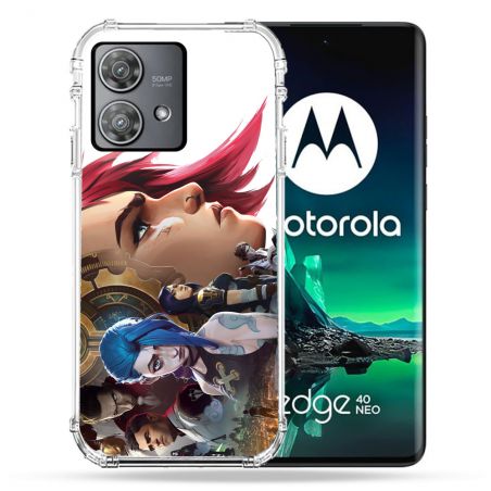 Coque Renforcée Pour Motorola Edge 40 Neo Arcane Jynx Sœur