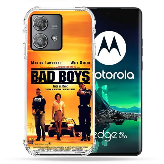 Coque Renforcée Pour Motorola Edge 40 Neo Bad Boys Affiche