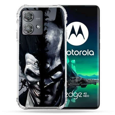 Coque Renforcée Pour Motorola Edge 40 Neo Batman Joker
