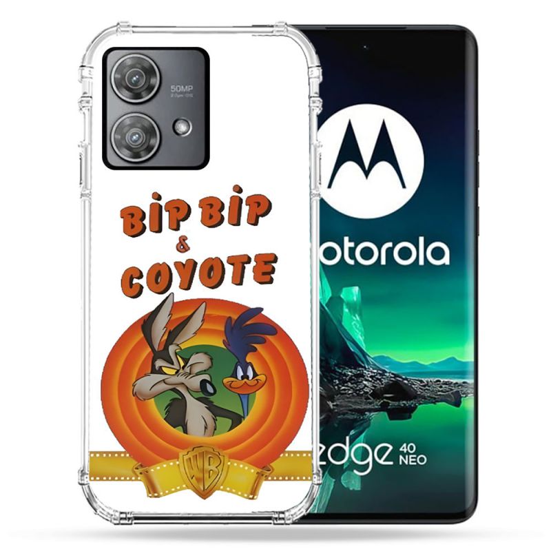 Coque Renforcée Pour Motorola Edge 40 Neo Bip Bip Coyote
