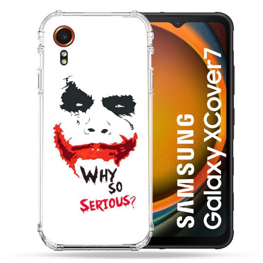 Coque Renforcée Pour Samsung Galaxy Xcover 7 Joker Blanc