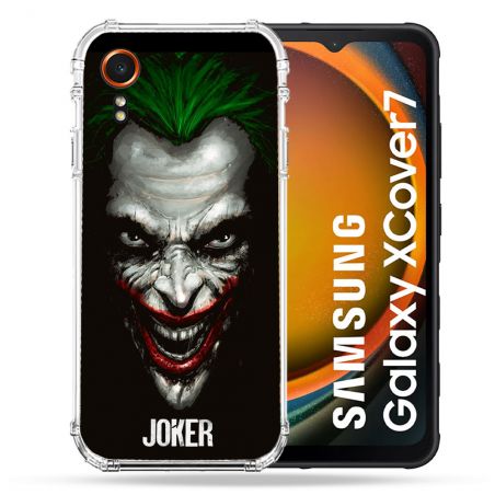 Coque Renforcée Pour Samsung Galaxy Xcover 7 Joker Noir
