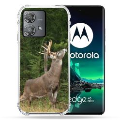 Coque Renforcée Pour Motorola Edge 40 Neo Chasse Cerf