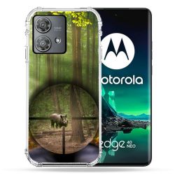 Coque Renforcée Pour Motorola Edge 40 Neo Chasse Sanglier Viseur