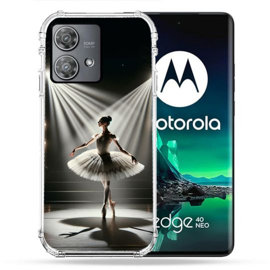 Coque Renforcée Pour Motorola Edge 40 Neo Danseuse Lumière