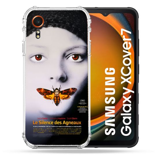 Coque Renforcée Pour Samsung Galaxy Xcover 7 Le Silence Des Agneaux Affiche