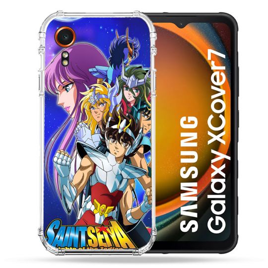 Coque Renforcée Pour Samsung Galaxy Xcover 7 Les Chevaliers Du Zodiaque