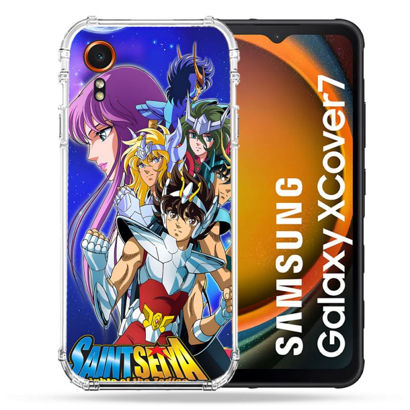 Coque Renforcée Pour Samsung Galaxy Xcover 7 Les Chevaliers Du Zodiaque
