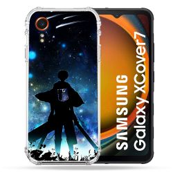 Coque Renforcée Pour Samsung Galaxy Xcover 7 Manga Attaque Titans Levi