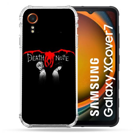 Coque Renforcée Pour Samsung Galaxy Xcover 7 Manga Death Note Noir