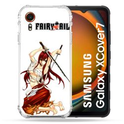 Coque Renforcée Pour Samsung Galaxy Xcover 7 Manga Fairy Tail Erza