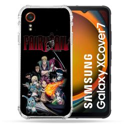 Coque Renforcée Pour Samsung Galaxy Xcover 7 Manga Fairy Tail Logo Team