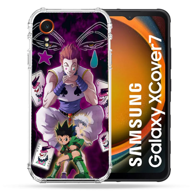 Coque Renforcée Pour Samsung Galaxy Xcover 7 Manga Hunter X Hunter Hisoka
