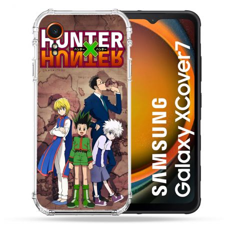 Coque Renforcée Pour Samsung Galaxy Xcover 7 Manga Hunter X Hunter Vintage