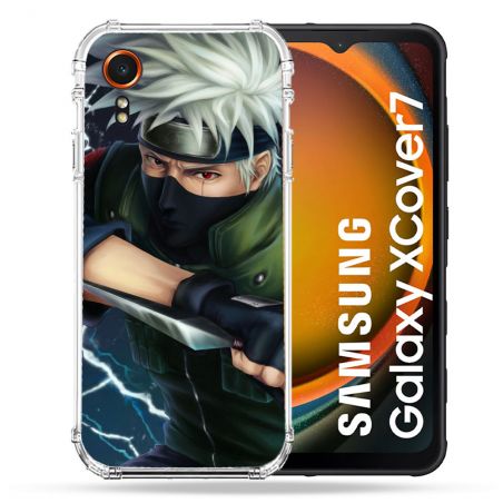 Coque Renforcée Pour Samsung Galaxy Xcover 7 Manga Naruto Kakashi