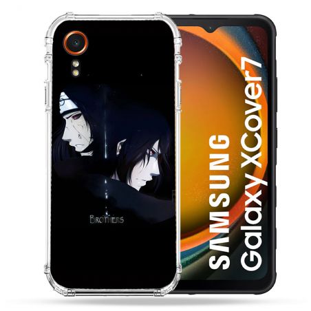 Coque Renforcée Pour Samsung Galaxy Xcover 7 Manga Naruto Sasuke Itachi