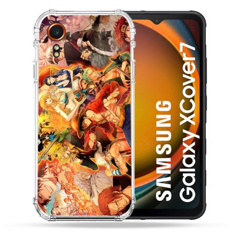 Coque Renforcée Pour Samsung Galaxy Xcover 7 Manga One Piece Nakama